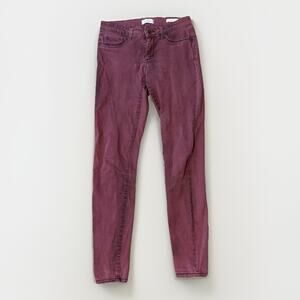 women's "Jessica Simpson" super skinny coated denim jeans-size 4/27